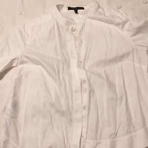 BCBG Button up White Shirt
